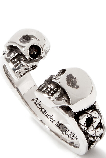 Twin Skull Ring